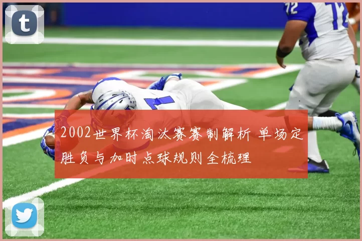 2002世界杯淘汰赛赛制解析 单场定胜负与加时点球规则全梳理